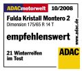 ADAC Motorwelt, 2008, Рекомендовано