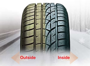 Asymm tread Hankook Winter i*cept evo W310