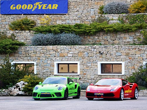     Ferrari  Porsche.    Goodyear - Goodyear